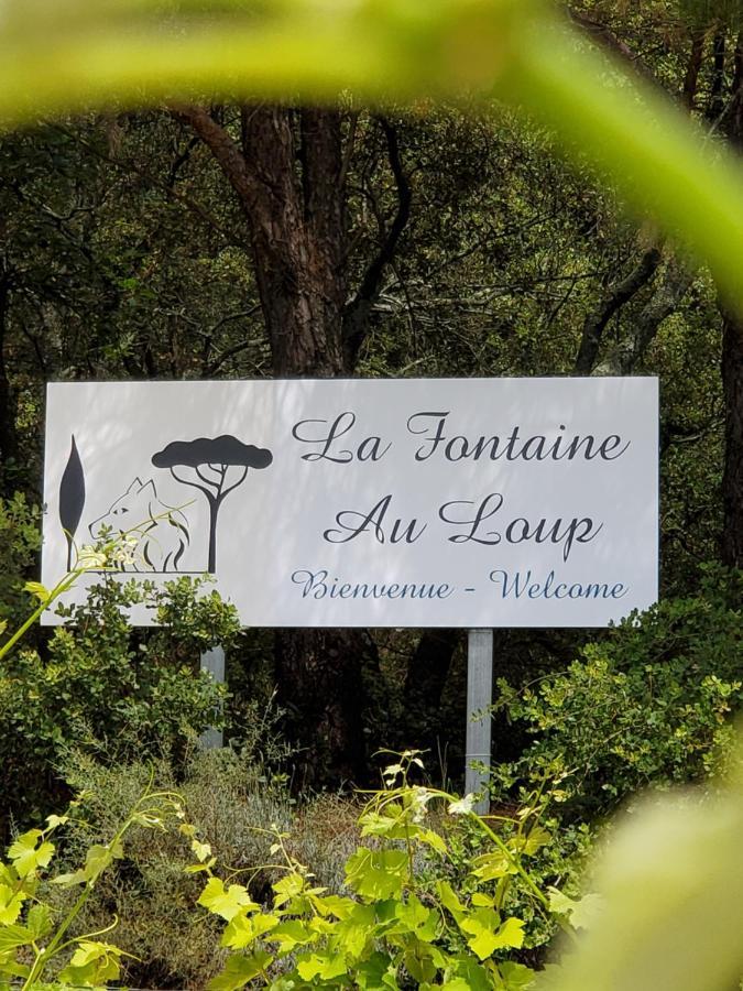 Отель La Fontaine Au Loup Saint-Maurice-sur-Eygues Экстерьер фото