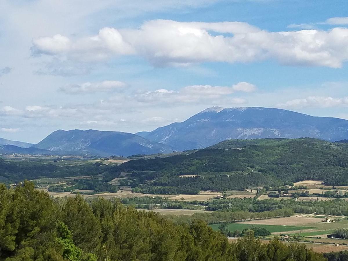 Отель La Fontaine Au Loup Saint-Maurice-sur-Eygues Экстерьер фото